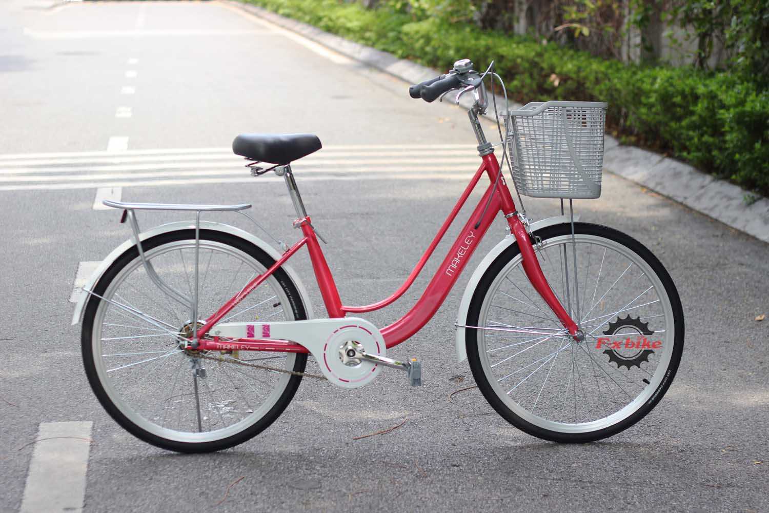 Xe Đạp Nữ Make Lady 24inch Màu Hồng Cánh Sen