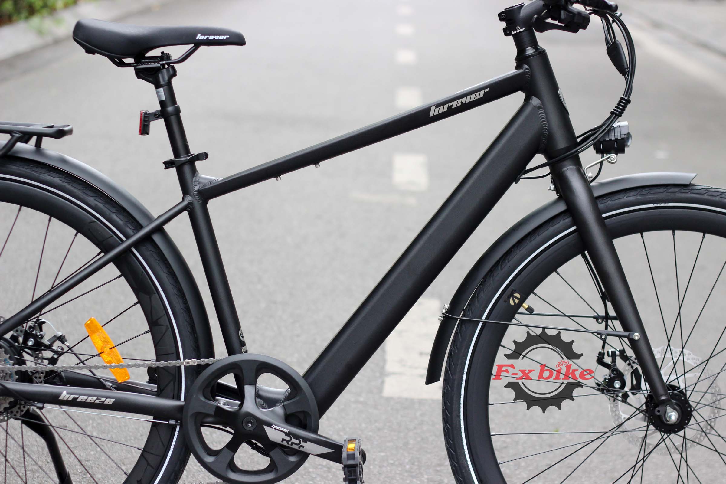Xe Đạp Trợ Lực Điện Forever F52 Màu Đen
