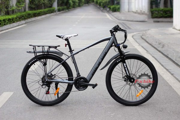 Xe Đạp Trợ Lực Điện Forever F58 Màu Xám Đen