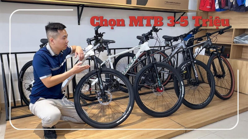 xe đạp địa hình 3-5 triệu