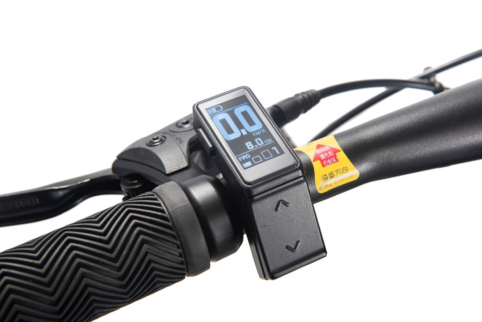 Khống chế hiệu suất cao. Ghi đông có bộ hiển thị đi kèm, đơn giản sạch sẽ kết hợp cùng đèn, các chế độ trợ lực, màn hình OLED hiển thị rõ nét chế độ trợ lực và lượng pin còn.