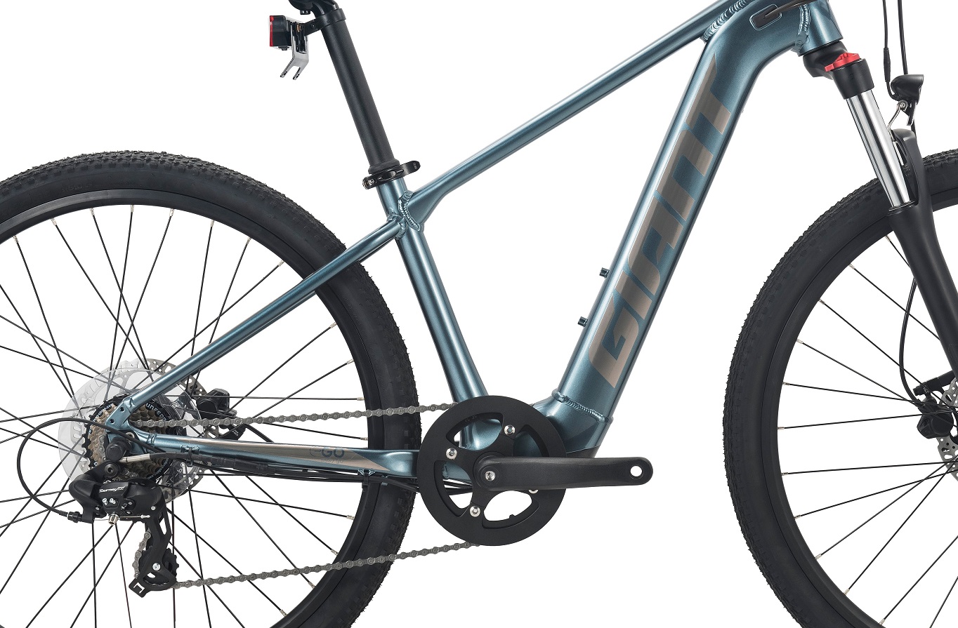 Thiết kế cao cấp của dòng xe điện trợ lực 2023 ATX EGO với Pin giấu trong ống khung 36V10AH lithium-ion, đầu sạc cũng ẩn, ngoại quan càng bắt mắt