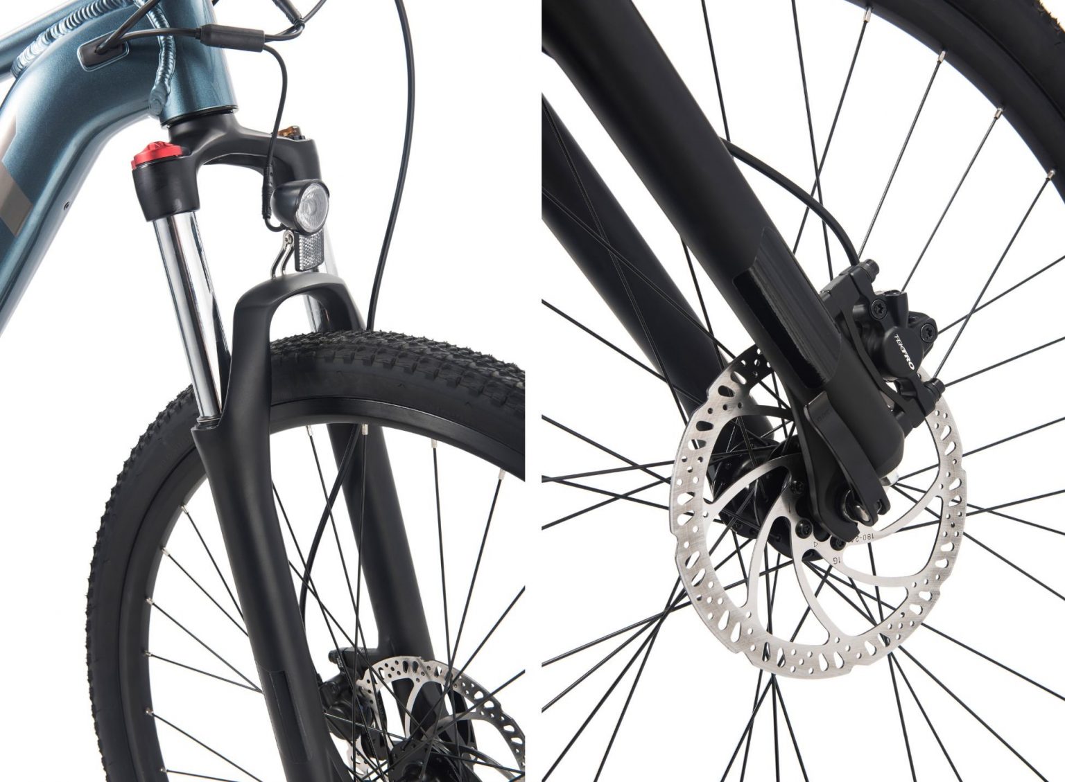 Đạp xe thoải mái với Phuộc giảm chấn nén thuỷ lực, có thể khoá, để người đạp xe thoải mái hơn khi sử dụng. Phanh đĩa dầu, thiết kế đẹp mắt, trọng lượng nhẹ, đĩa trước 180mm, động lực mạnh, ổn định.